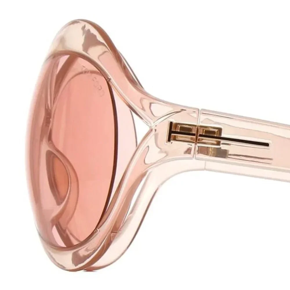 Authentic Tom Ford Carine Pink Sunglasses - Butterfly UV Protection